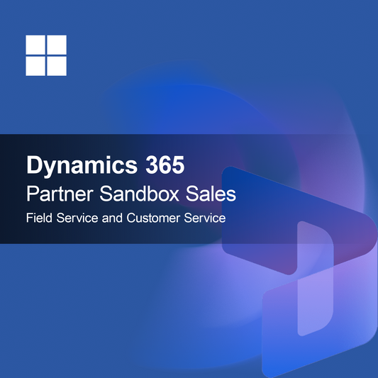 Dynamics 365 Parceiro Sandbox Vendas Field Service e Atendimento ao Cliente