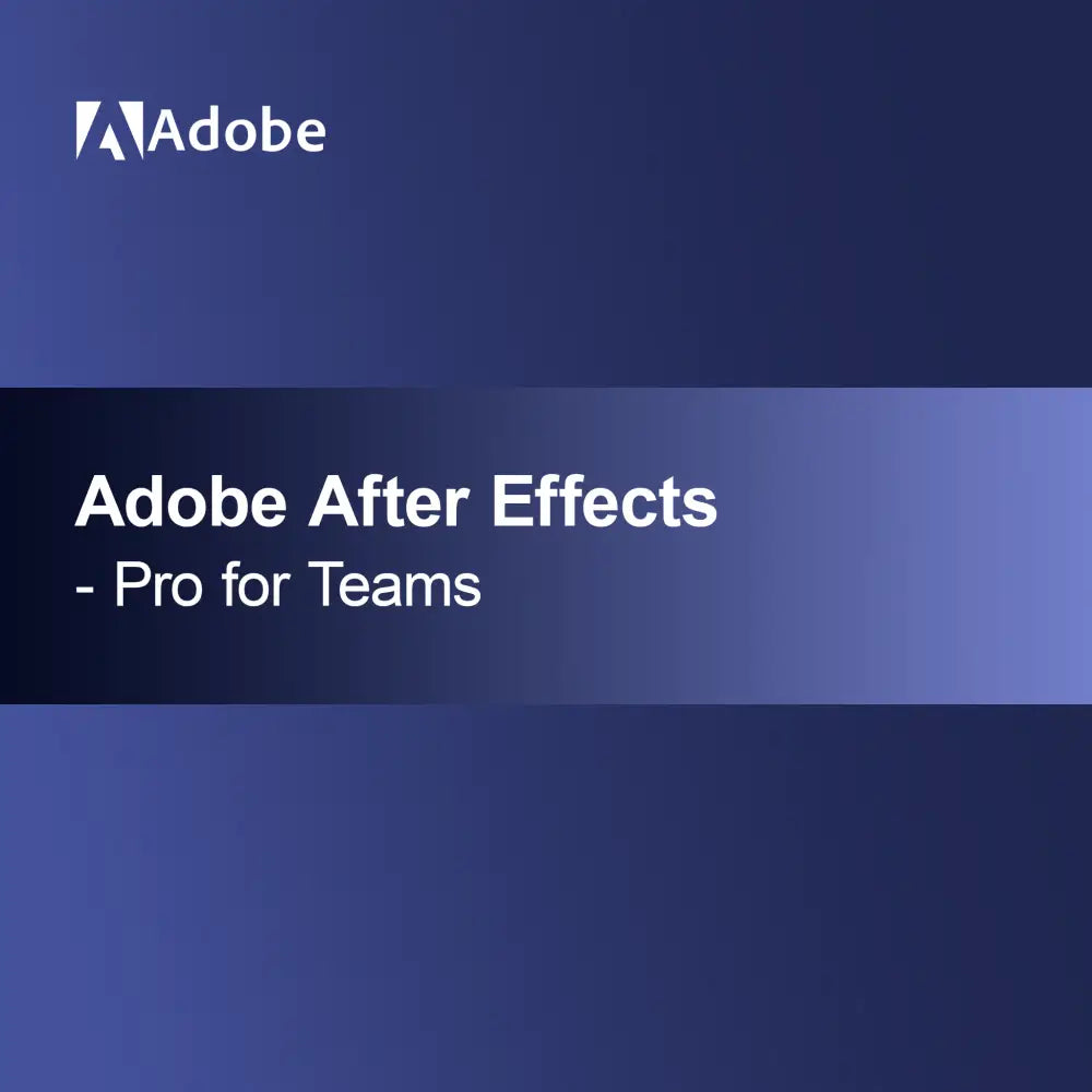 Adobe After Effects - Pro para Equipes