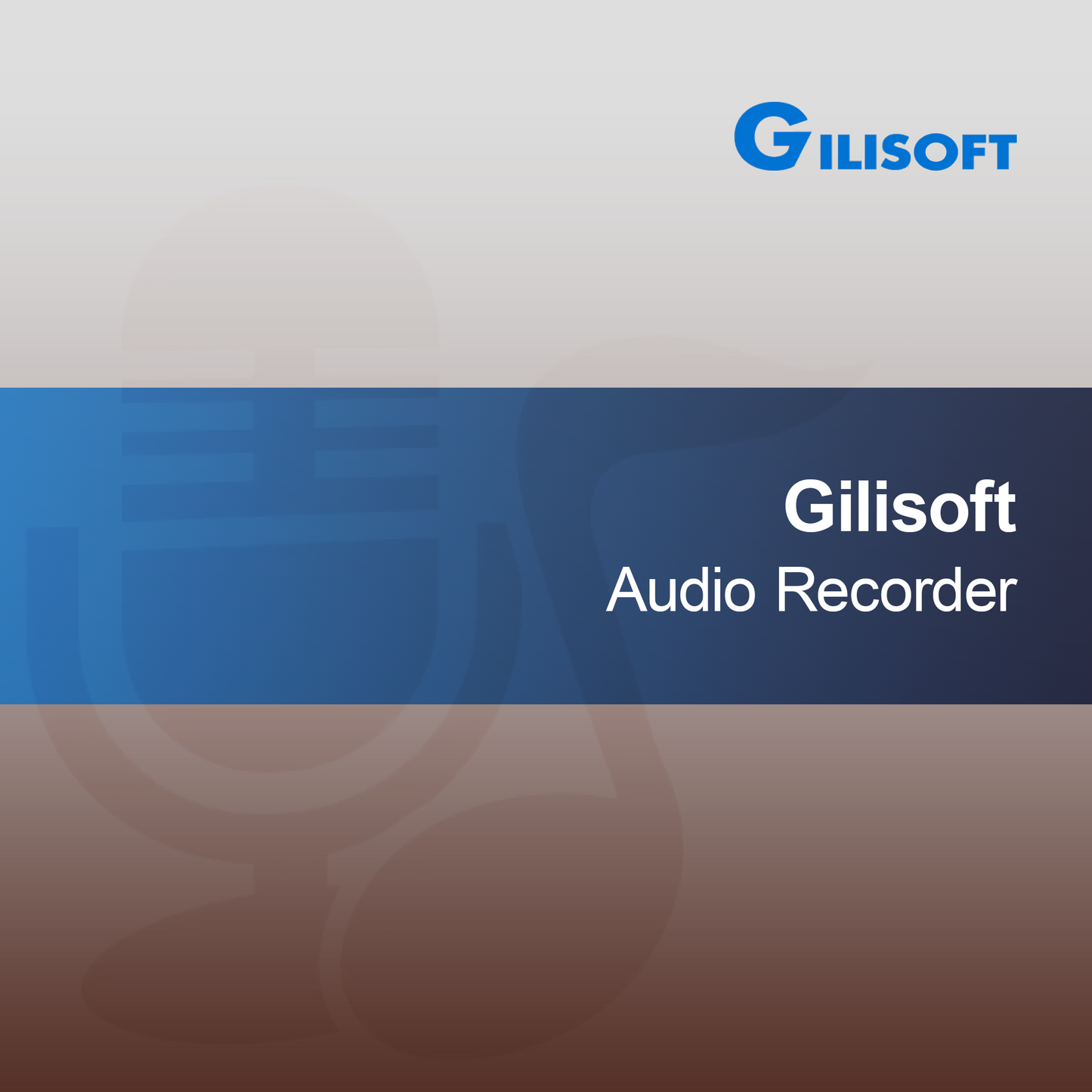 Gravador de Áudio Gilisoft