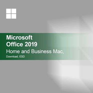 Microsoft Office 2019 Home and Business Mac, Download, ESD