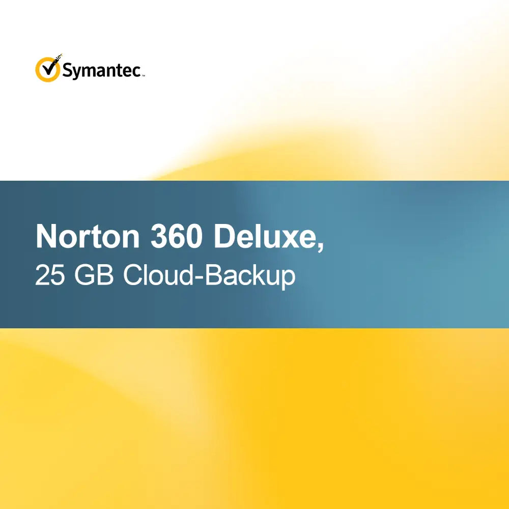 Norton 360 Deluxe, 25 GB de Backup em Nuvem