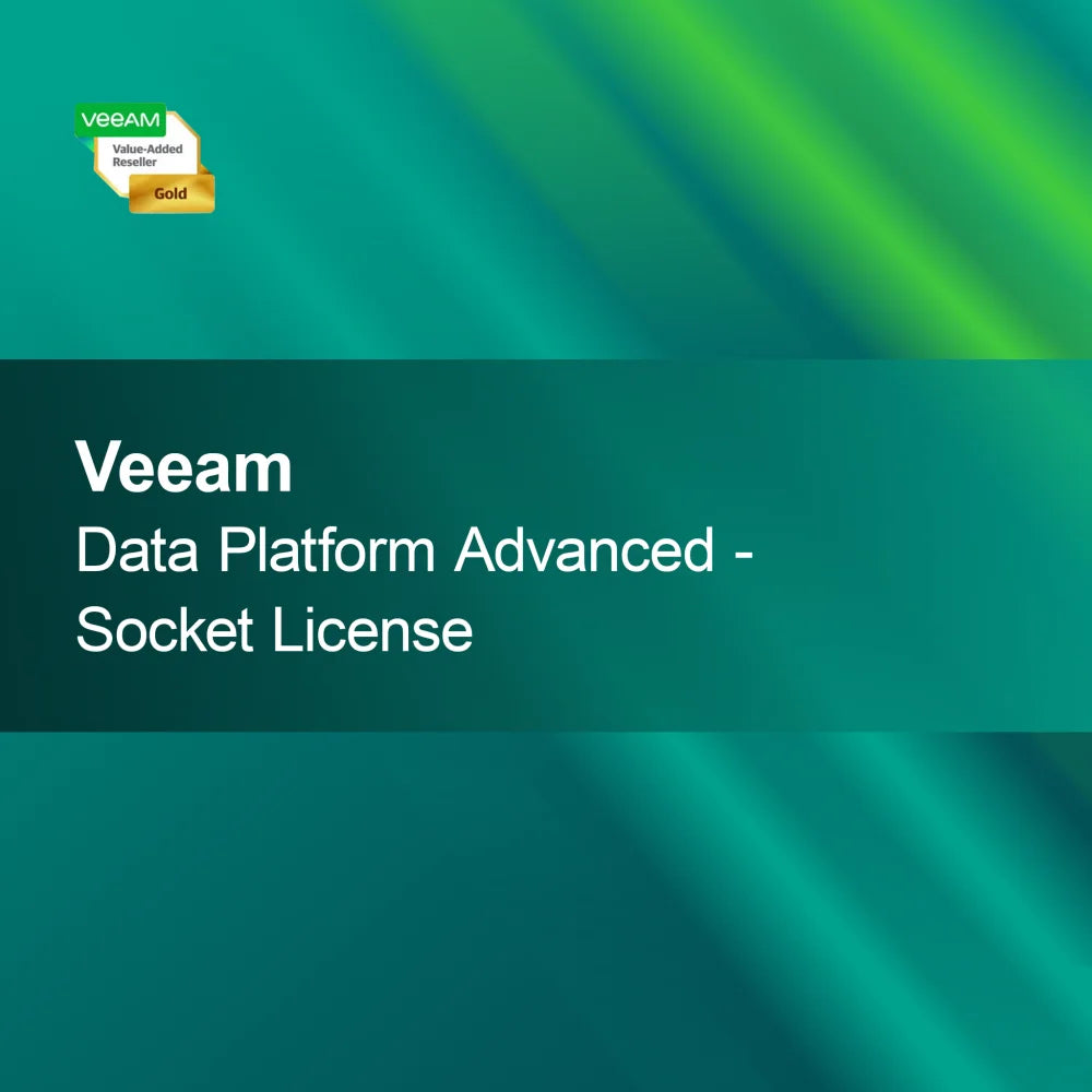 Licença Avançada de Soquete da Plataforma de Dados Veeam