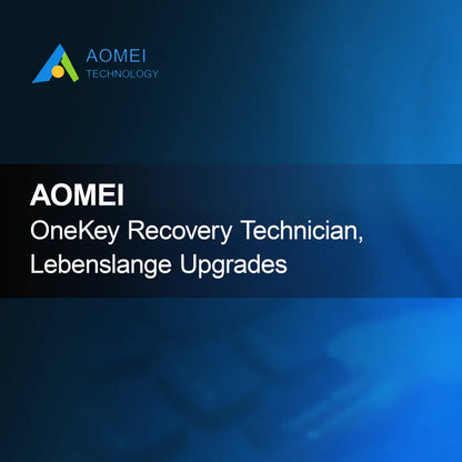 AOMEI OneKey Recovery Technician, Atualizações Vitalícias