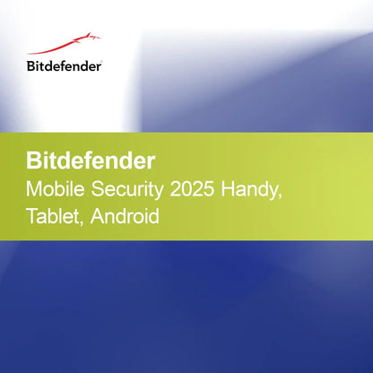 Bitdefender Mobile Security 2025 Prático, Tablet, Android