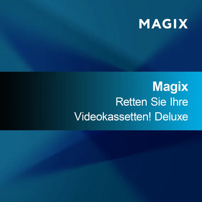 MAGIX Salve suas fitas de vídeo! Deluxe