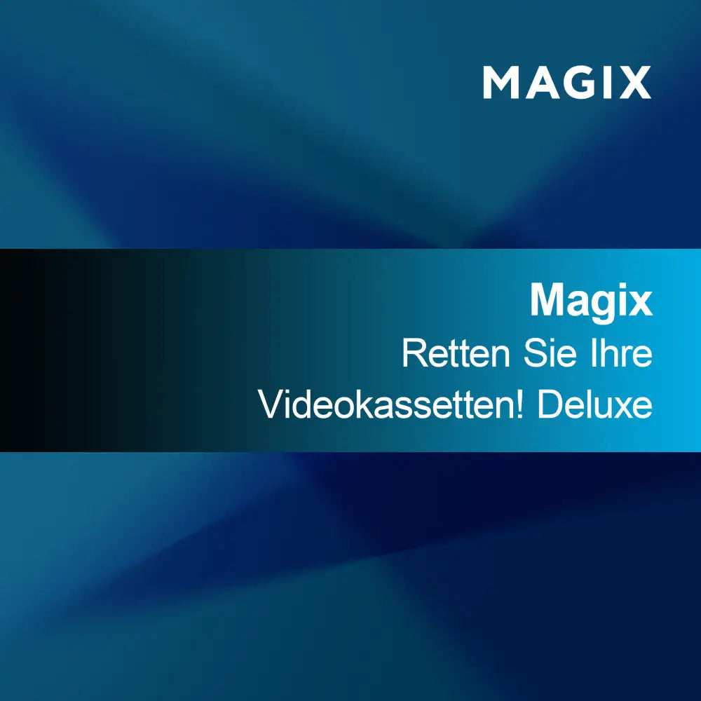 MAGIX Salve suas fitas de vídeo! Deluxe