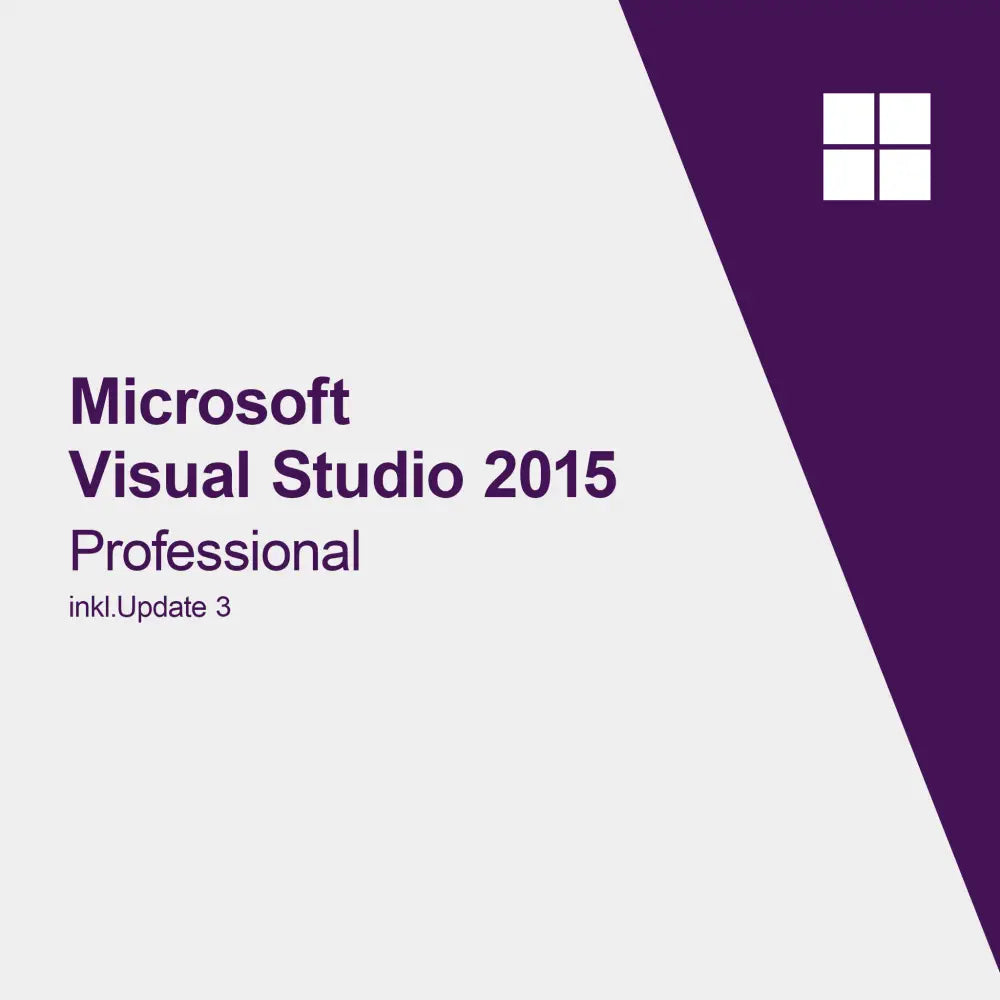 Microsoft Visual Studio 2015 Professional incl. Atualização 3